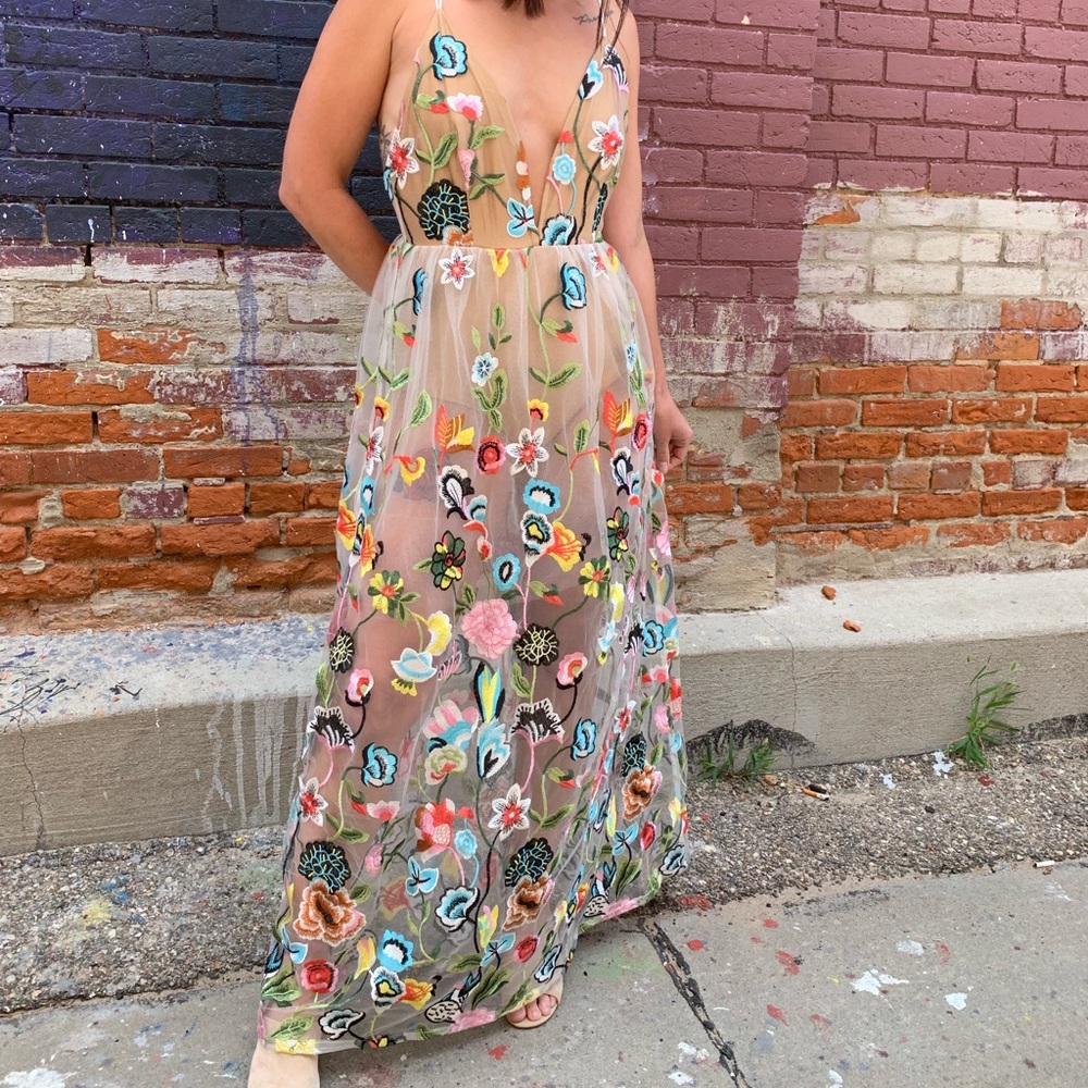 Shein maxi dress